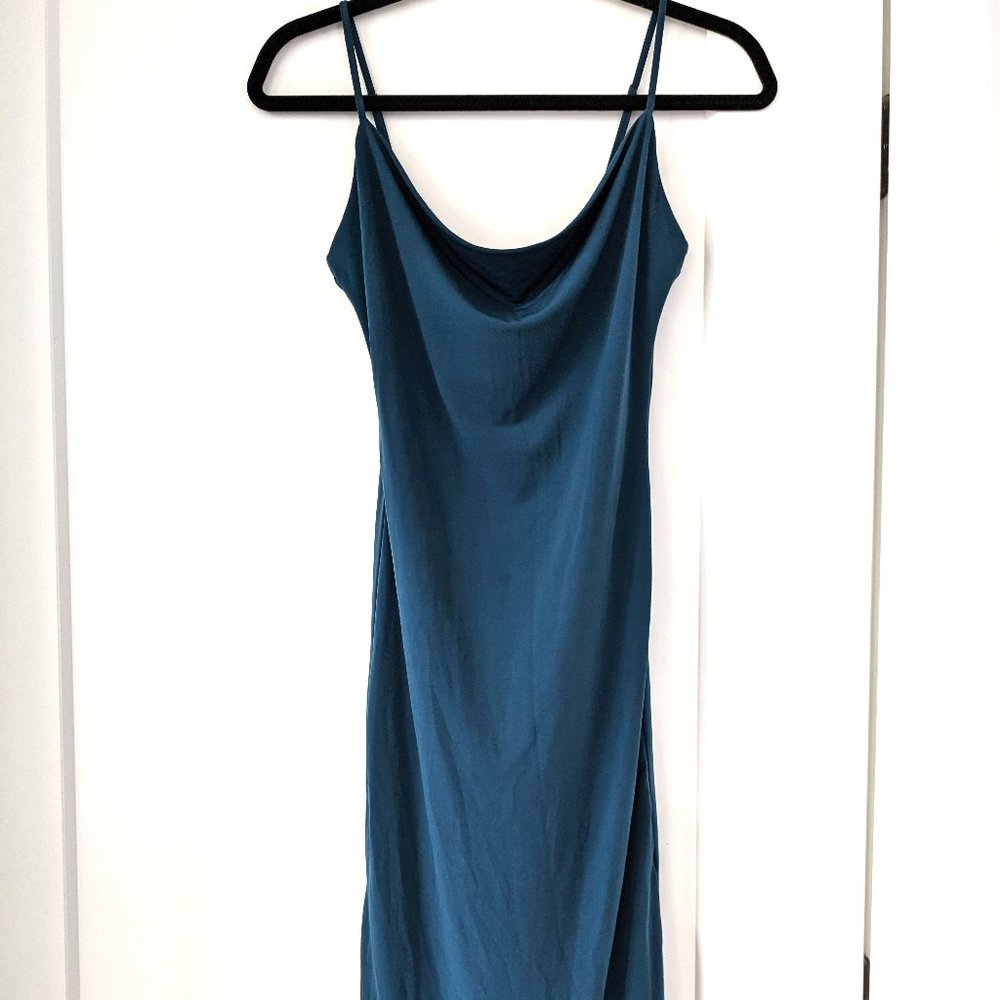 Teal Bodycon Midi Dress, Forever 21